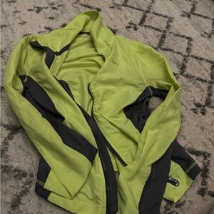 Lime Green and Black Jacket